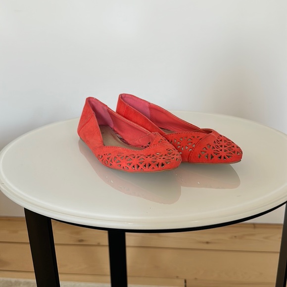 Modcloth Coral Ballet Flat - Picture 2 of 4